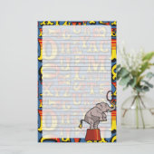 brieven van de Circus; Briefpapier (Staand voorkant)