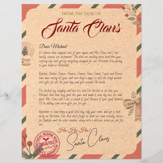 Brieven van de Kerstman (Voorkant)