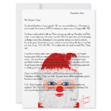 Brieven van de Kerstman Persoonlijke brief