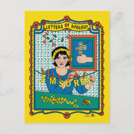 Brieven van excuus_B_ Ansichtkaart Briefkaart