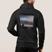 Brieven van Marque - Zipped Hoodie Mannen (Achterkant)