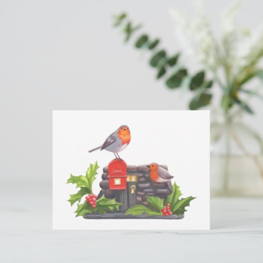 Brieven van Robin Briefkaart (Staand voorkant)