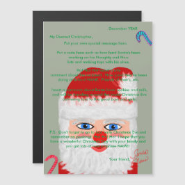 Brieven van Santa Claus Candy Canes