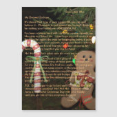 Brieven van Santa Gingerbread 5x7 (Voorkant)