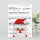 Brieven van Santa Personalized Feestdagenkaart (Staand voorkant)