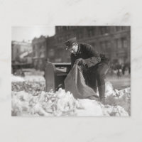 Brievenbesteller in de Sneeuw, 1922