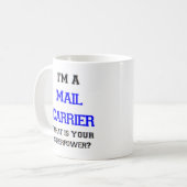 brievenbesteller koffiemok (Voorkant links)