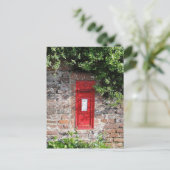 Brievenbus Britse muur Briefkaart (Staand voorkant)