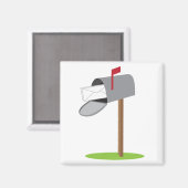 Brievenbus en brief magneet (Voorkant / Achterkant)