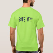 brievenbus, Hoesje het! Hou vol. Vooruit! Markeer  T-shirt (Achterkant)