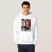 Brievenbus, met scooter hoodie (Voorkant volledig)