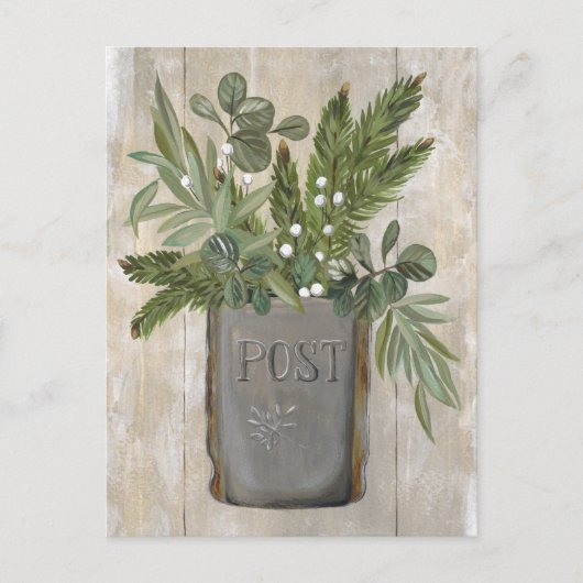  brievenbus Nieuw Adres Bewegend Briefkaart (Voorkant)