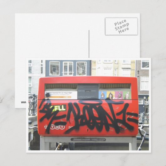 Brievenbus-visitekaartje Briefkaart (Voorkant / Achterkant)