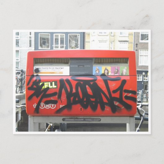 Brievenbus-visitekaartje Briefkaart (Voorkant)