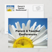 Brievenkaarten ouder- & docentenconferenties Schoo Briefkaart (Voorkant / Achterkant)