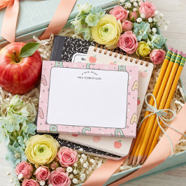 Brievenpatroon voor waardering voor leraren post-it® notes