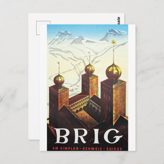 Brig Briefkaart (Voorkant / Achterkant)