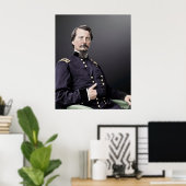 Brig. General Winfield Hancock Poster (Thuiskantoor)