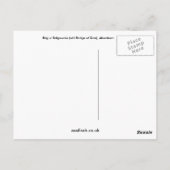 Brig o' Balgownie Briefkaart (Achterkant)