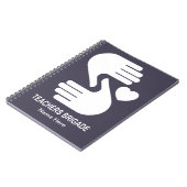 Brigade-generaal voor lerarenopleiding notitieboek (Linkerzijde)