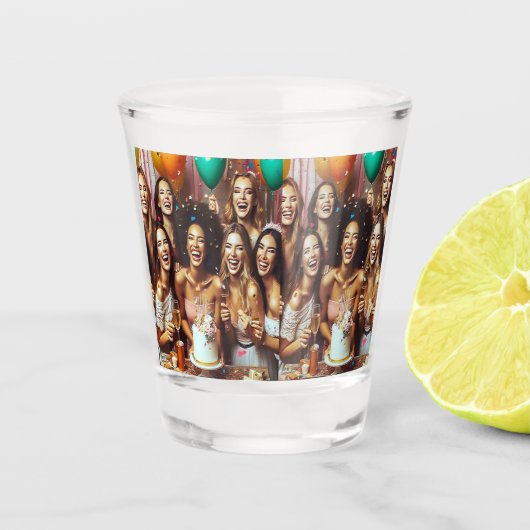 brigade shot glas (Voorkant)