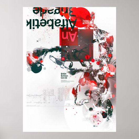 Brigade van Alfabetik Poster (Voorkant)