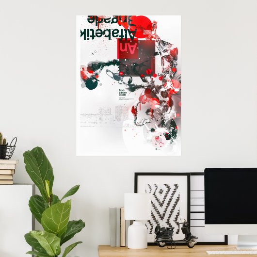 Brigade van Alfabetik Poster (Thuiskantoor)