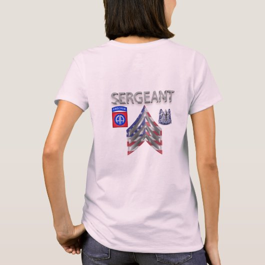 Brigade van de 82e divisie t-shirt (Achterkant)