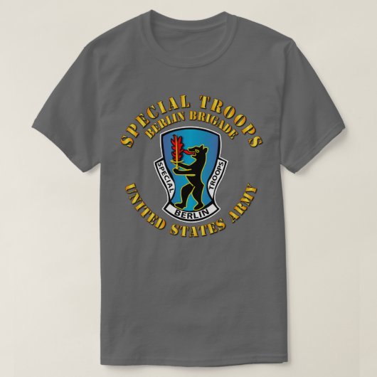 Brigade van de speciale troepen in Berlijn T-shirt (Design voorkant)