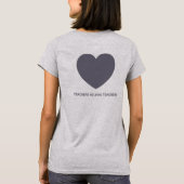 Brigade voor leraren — T-shirt voor dames (Achterkant)