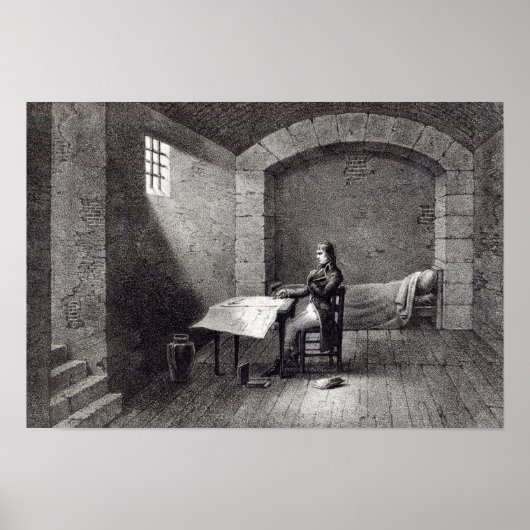 Brigadegeneraal Bonaparte gevangenis Poster (Voorkant)