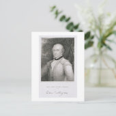 Brigadegeneraal Daniel Morgan (1736-1802) engrav Briefkaart (Staand voorkant)