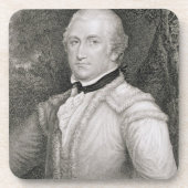 Brigadegeneraal Daniel Morgan (1736-1802) engrav Onderzetter (Voorkant)
