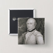 Brigadegeneraal Daniel Morgan (1736-1802) engrav Vierkante Button 5,1 Cm (Voorkant /achterkant)