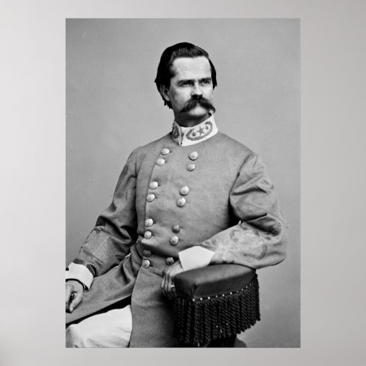 Brigadegeneraal Richard L.T. Beale, C.S.A. 1860s Poster (Voorkant)