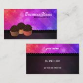 Brigadeiro Visitekaartjes (Voorkant / Achterkant)