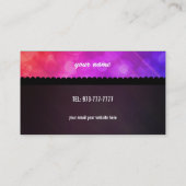 Brigadeiro Visitekaartjes (Achterkant)