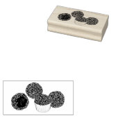 Brigadeiros Braziliaanse Chocolade Truffels Desser Rubberstempel (Gestempeld)