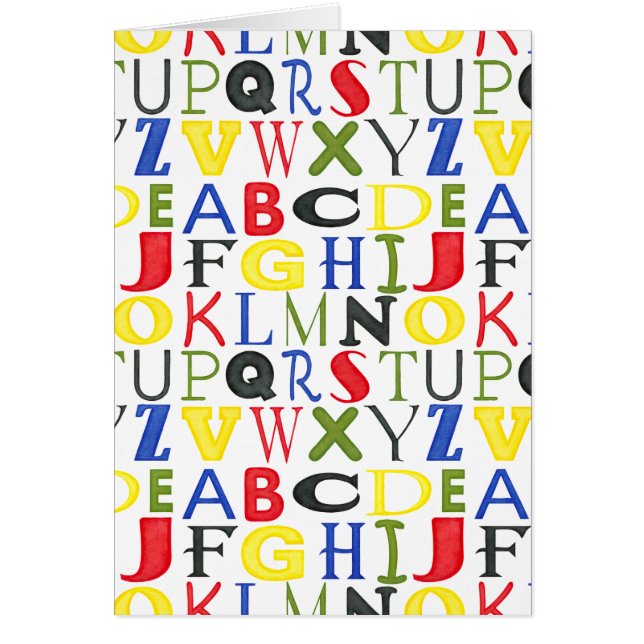 Brigadekleurige brieven van Megan Meagher (Voorkant)