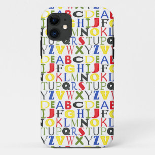 Brigadekleurige brieven van Megan Meagher Case-Mate iPhone Case