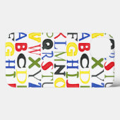 Brigadekleurige brieven van Megan Meagher Case-Mate iPhone Case (Achterkant (horizontaal))