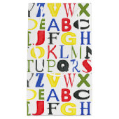 Brigadekleurige brieven van Megan Meagher Klein Cadeauzakje (Voorkant)