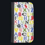Brigadekleurige brieven van Megan Meagher Galaxy S4 Portemonnee Hoesje<br><div class="desc">Proberen je kinderen hun bc's te leren? Ken je een school die een beetje educatieve kunst kan gebruiken in hun klaslokalen? Koop dan deze afdruk van helder gekleurde letters van Megan Meagher!</div>