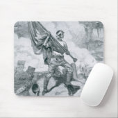 Brigadier Jasper bij de slag om Fort Moultrie Muismat (Met muis)