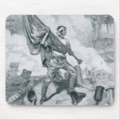 Brigadier Jasper bij de slag om Fort Moultrie Muismat (Voorkant)