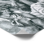 Brigadier Jasper bij de slag om Fort Moultrie Poster (Hoek)