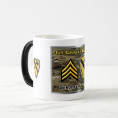 brigadier van de afdeling Cavalry Magische Mok (Voorkant links)