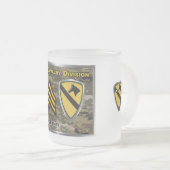 brigadier van de afdeling Cavalry Matglas Koffiemok (Voorkant rechts)