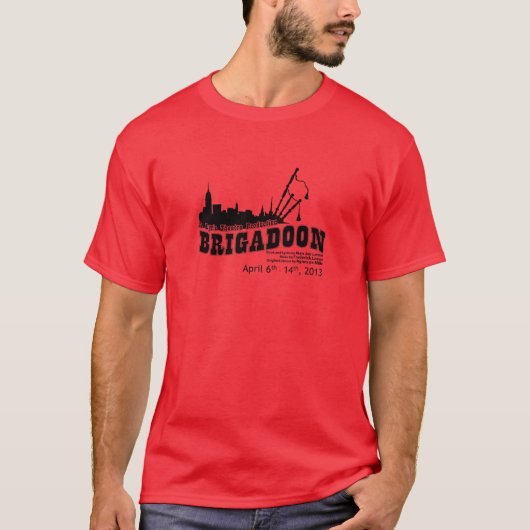 Brigadoon Cast T-shirt (Voorkant)