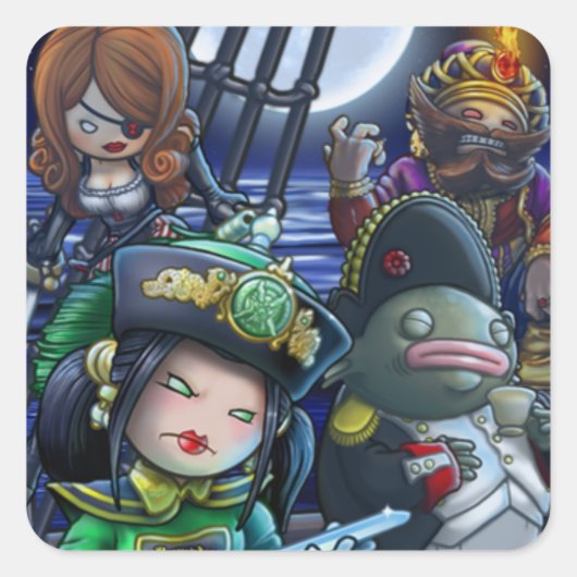 Brigand King Stickers (Voorkant)